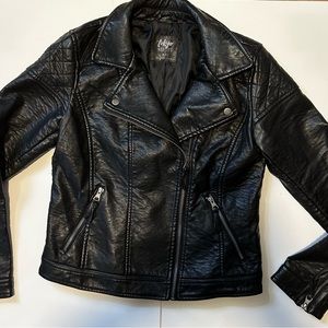 Tokyo Darling Leather Motto Jacket